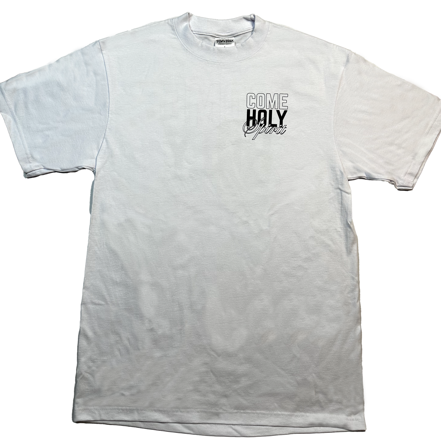 White 'Come Holy Spirit' Oversized Tee